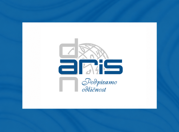 Slika prikazuje logotip Dan ARIS – Podpiramo odličnost